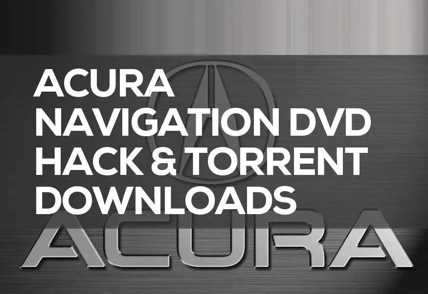 Acura Nav Iso Torrent