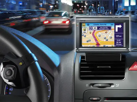 In-Car GPS and Satellite Navigation Device