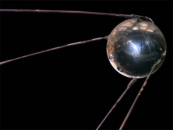 Sputnik Satellite Launched by the Russians