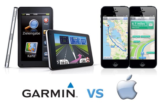 Garmin Versus Apple GPS Navigation