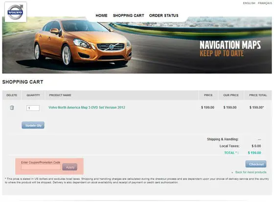 How to Use Valid Volvo Navigation.com Promo Codes