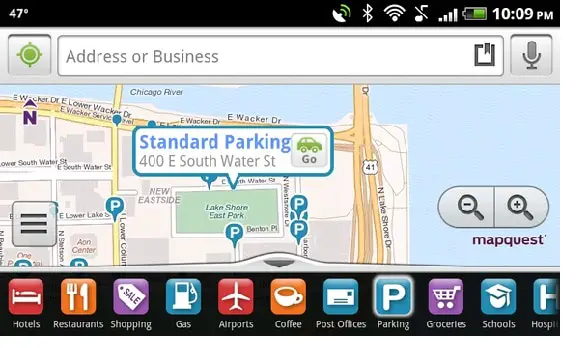 MapQuest Android Mapping Application Uses Skyhook