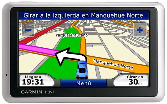 Garmin Nuvi Maps - In Spanish