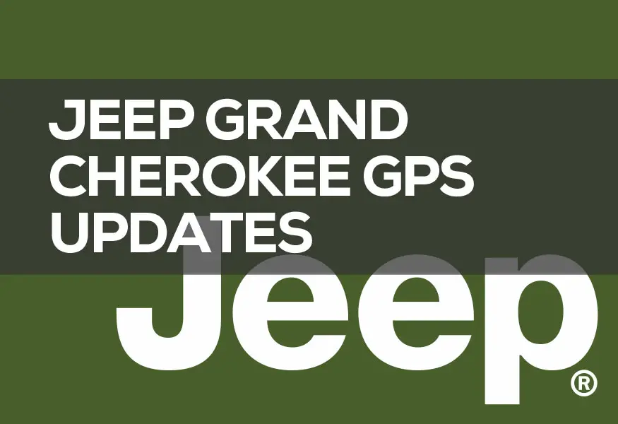Jeep Grand Cherokee GPS Update