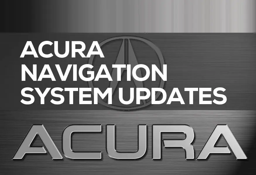 Acura Navigation DVD & System Update