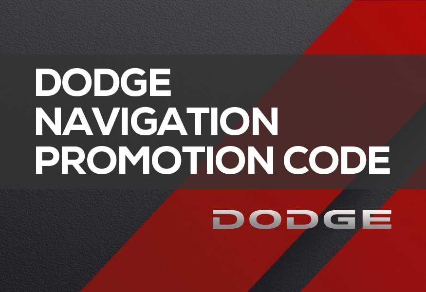 Dodge Navigation Promotion Code & Coupons