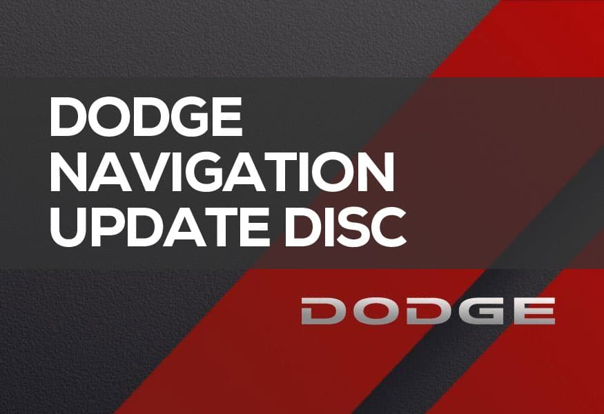 Dodge Navigation Update Disc