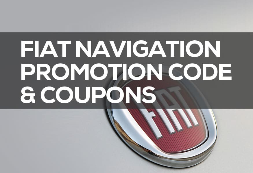 Fiat Navigation Promotion Code