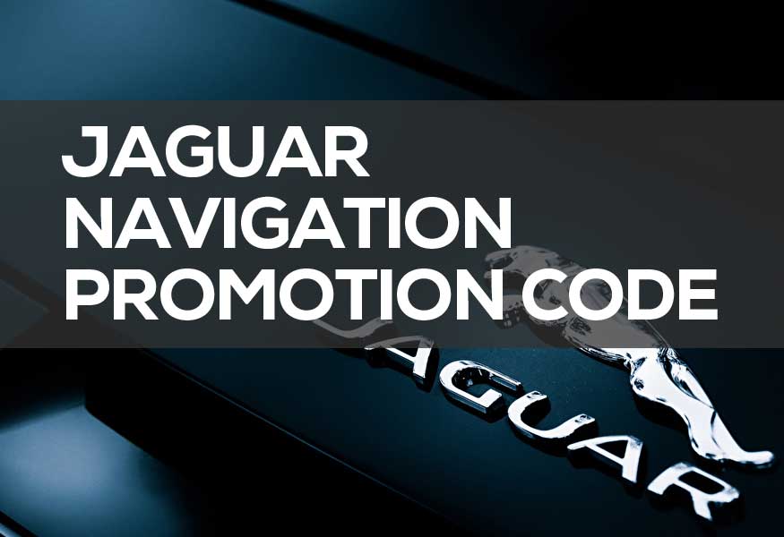 Jaguar Navigation Promotion Code