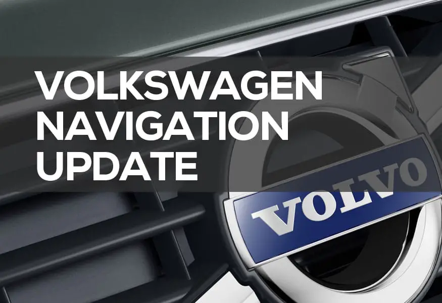 Volkswagen Navigation Update DVD